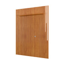 PAINEL PARIS RIPADO COM LED E PRATELEIRA NATURALLE