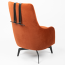 Poltrona Moderna e Confortável  K-15 com puff