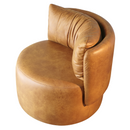 Poltrona Confortável Redonda K-79 Base Giratória