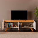 RACK GRECIA PARA TV 75" 4 PORTAS 1,80 / 2,2M