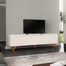 RACK GRECIA PARA TV 75" 4 PORTAS 1,80 / 2,2M