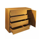 CÔMODA  045 4 GAVETAS 1 PORTA COM SAPATEIRA