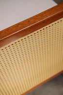 Sofá linho 3 lugares living Fixo K-123