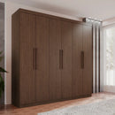 GUARDA ROUPA UBATUBA SOLTEIRO 6 PORTAS 3 GAVETAS