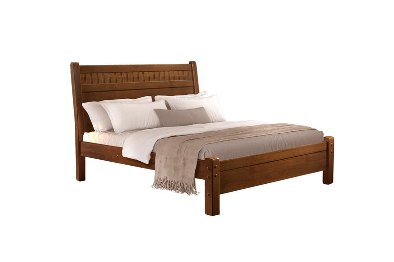 CAMA CASAL 185 COM CABECEIRA 100% MDF