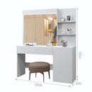 CAMARIM LONDRES COM ESPELHO E PRATELEIRAS 1,20M