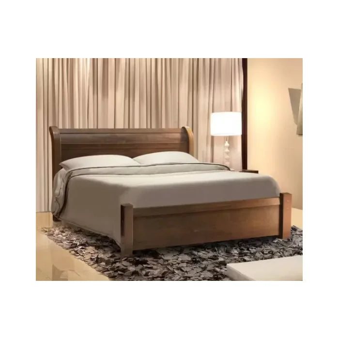 CAMA CASAL 187 COM CABECEIRA E PÉS REFORÇADOS DE MADEIRA 100%MDF