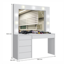 CAMARIM ANNE COM ESPELHO 5 GAVETAS