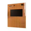 PAINEL PARIS RIPADO COM LED E PRATELEIRA NATURALLE