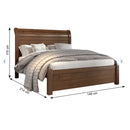 CAMA CASAL 187 COM CABECEIRA E PÉS REFORÇADOS DE MADEIRA 100%MDF