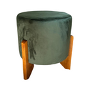 Puff Arezzo Em Linho ou Veludo