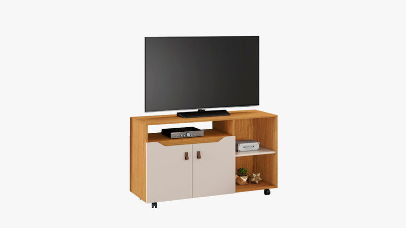 RACK SELETO PARA TV 49'' 2 PORTAS E PRATELEIRAS