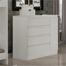 CÔMODA  045 4 GAVETAS 1 PORTA COM SAPATEIRA