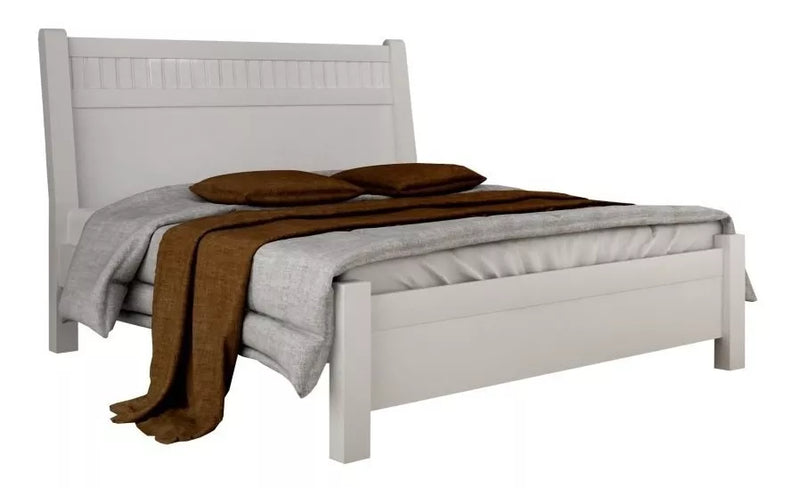 CAMA CASAL 185 COM CABECEIRA 100% MDF