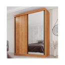 GUARDA ROUPA  BÚZIOS SOLTEIRO 2 PORTAS DE CORRER 1 PORTA ESPELHADA 3 GAVETAS