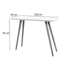 Aparador Kamila Off White Pés de Madeira Maciça