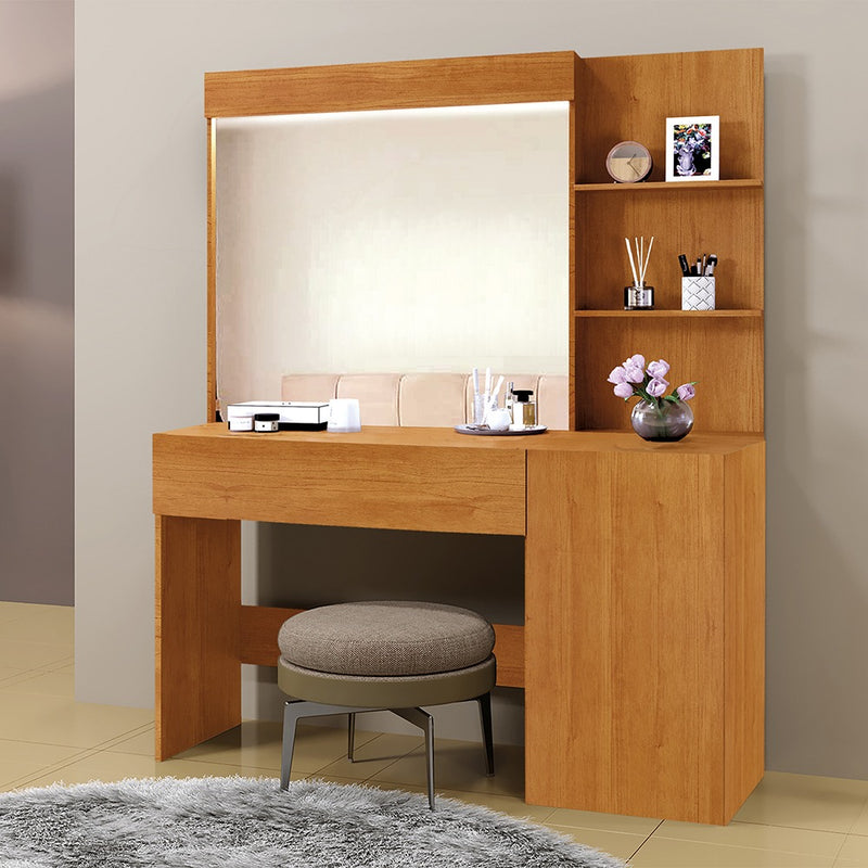 CAMARIM LONDRES COM ESPELHO E PRATELEIRAS 1,20M