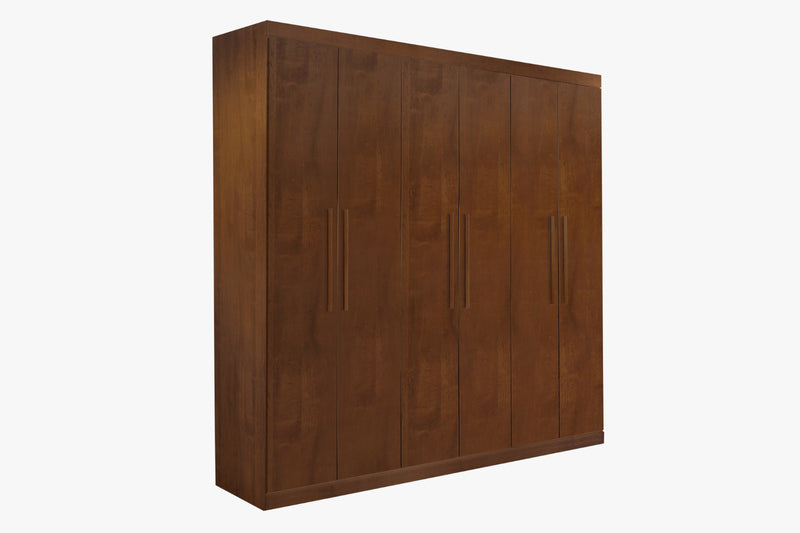 GUARDA ROUPA UBATUBA SOLTEIRO 6 PORTAS 3 GAVETAS