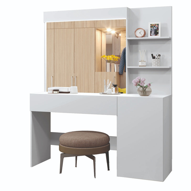 CAMARIM LONDRES COM ESPELHO E PRATELEIRAS 1,20M