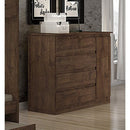 CÔMODA  045 4 GAVETAS 1 PORTA COM SAPATEIRA