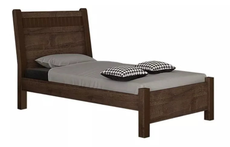 CAMA SOLTEIRO 185 100% MDF
