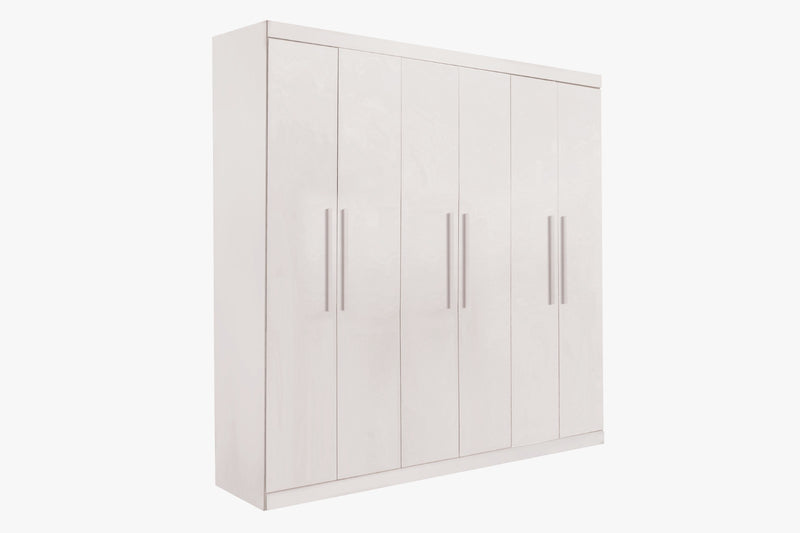 GUARDA ROUPA UBATUBA SOLTEIRO 6 PORTAS 3 GAVETAS