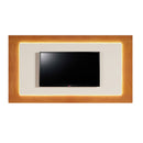 PAINEL GRECIA C/ LED PARA TV 75'' NATURALLE / OFF WHITE